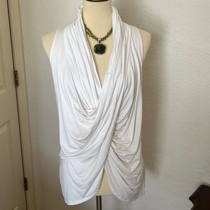 NWOT Karen Kane shawl collar top
